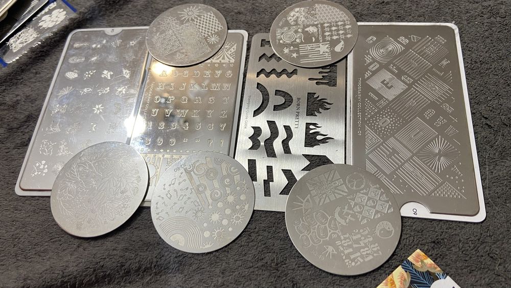 Пластинки для стемпінгу бу, всі разом