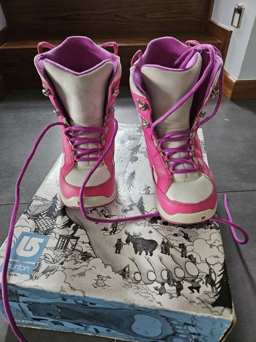Buty snowboard Burton r. 21 cm dziewczęce