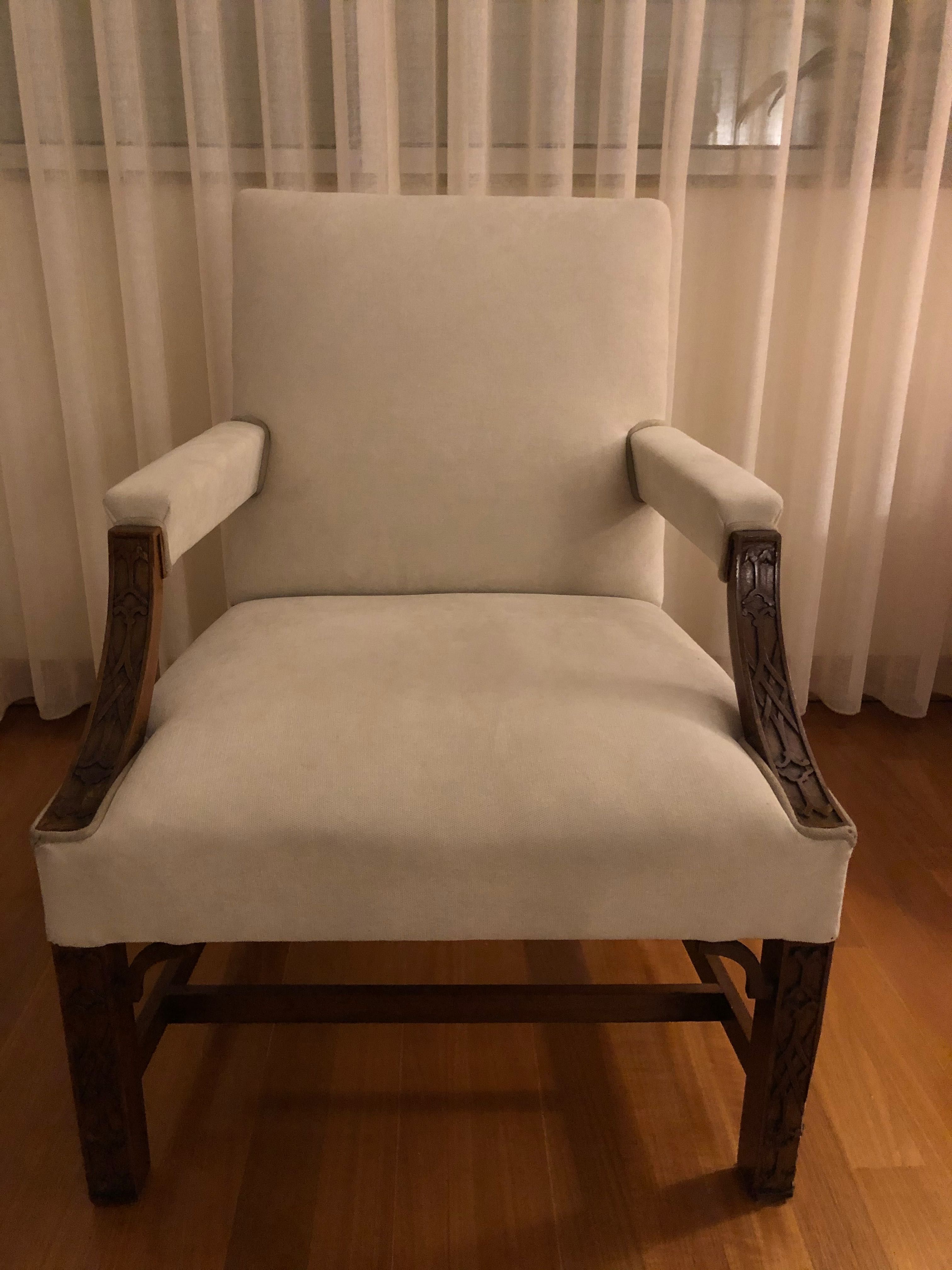 Cadeirão vintage renovado