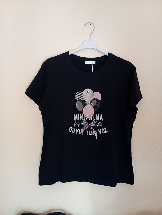 T-shirts com vários padrões