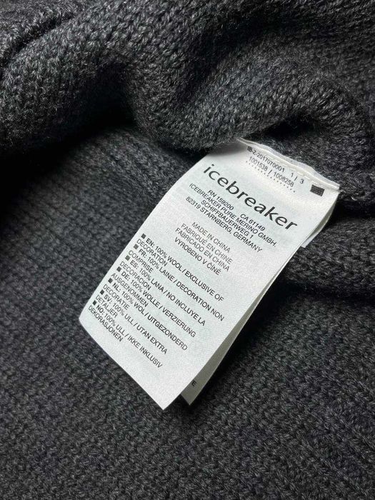 Чоловічий светр пуловер ICEBREAKER Waypoint Half Zip MERONO WOOL - L