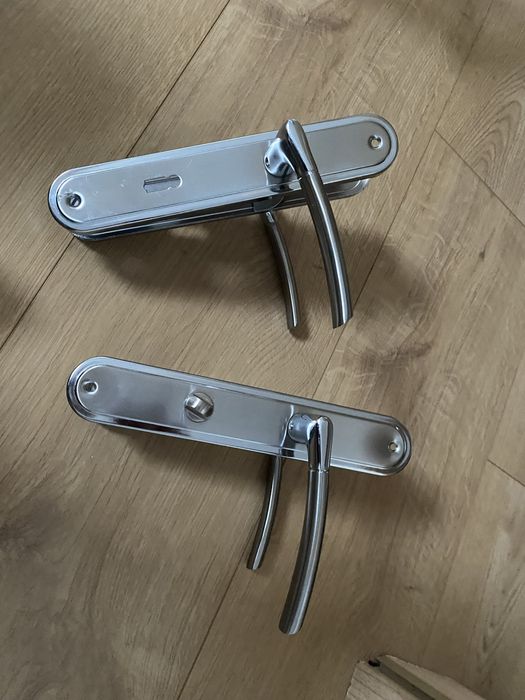 Klamka szyld klucz x 5 WC x1