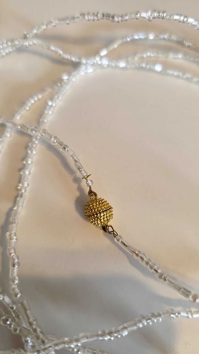 Pendente (pulseira) branco-pérola