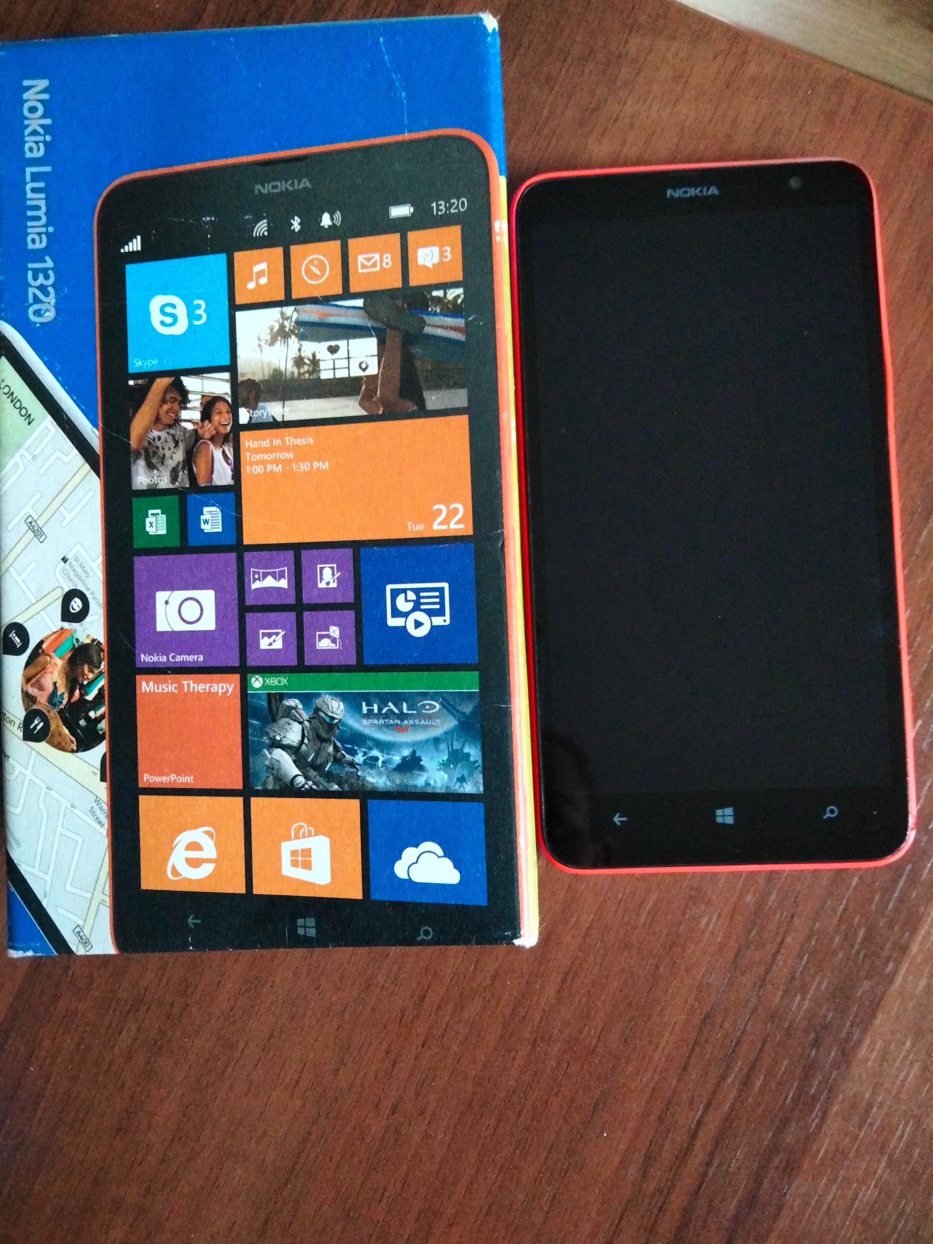 Nokia Lumia 1320 neonowy pomarańcz