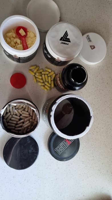 Suplementy BLACK DEVIL, kreatyna CM3 biała cola, CREATINA, ANABOL 5