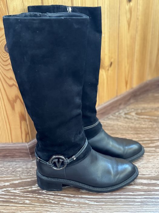 Шкіряні чоботи Vitto Rossi 40 розмір