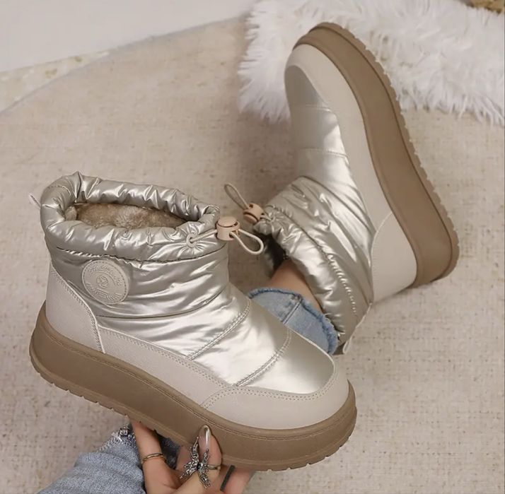 Чоботи сапоги дутіки жіночі зимові р.36/37