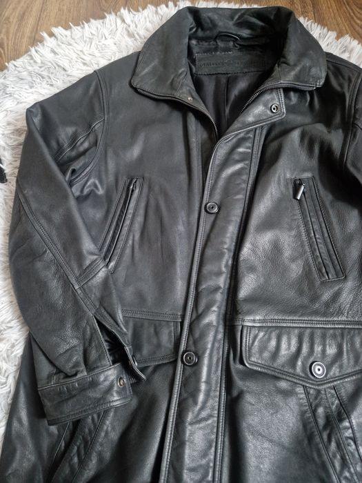 Kurtka skórzana męska c&a XL/XXL