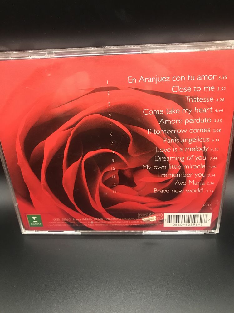 Płyta cd josé carreras passion