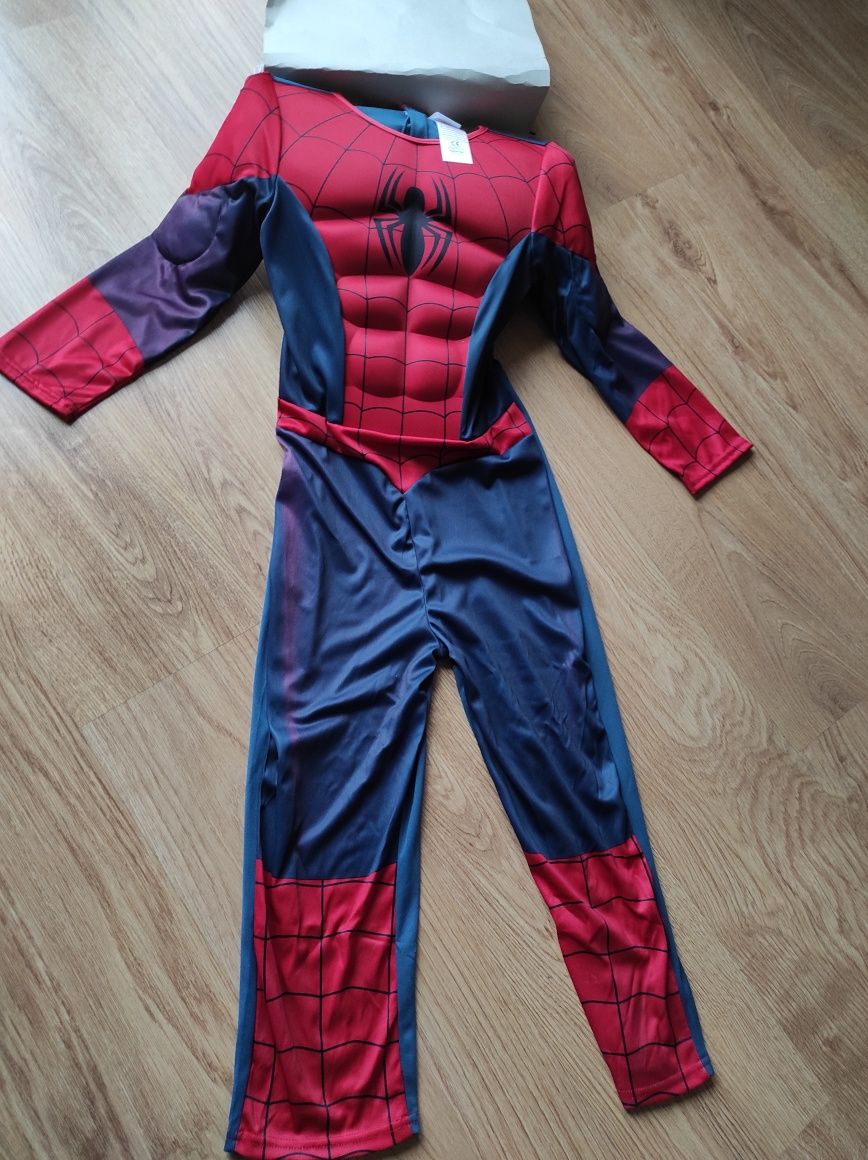 Przebranie Spiderman, 7/8 lat. Proszę przeczytać opis