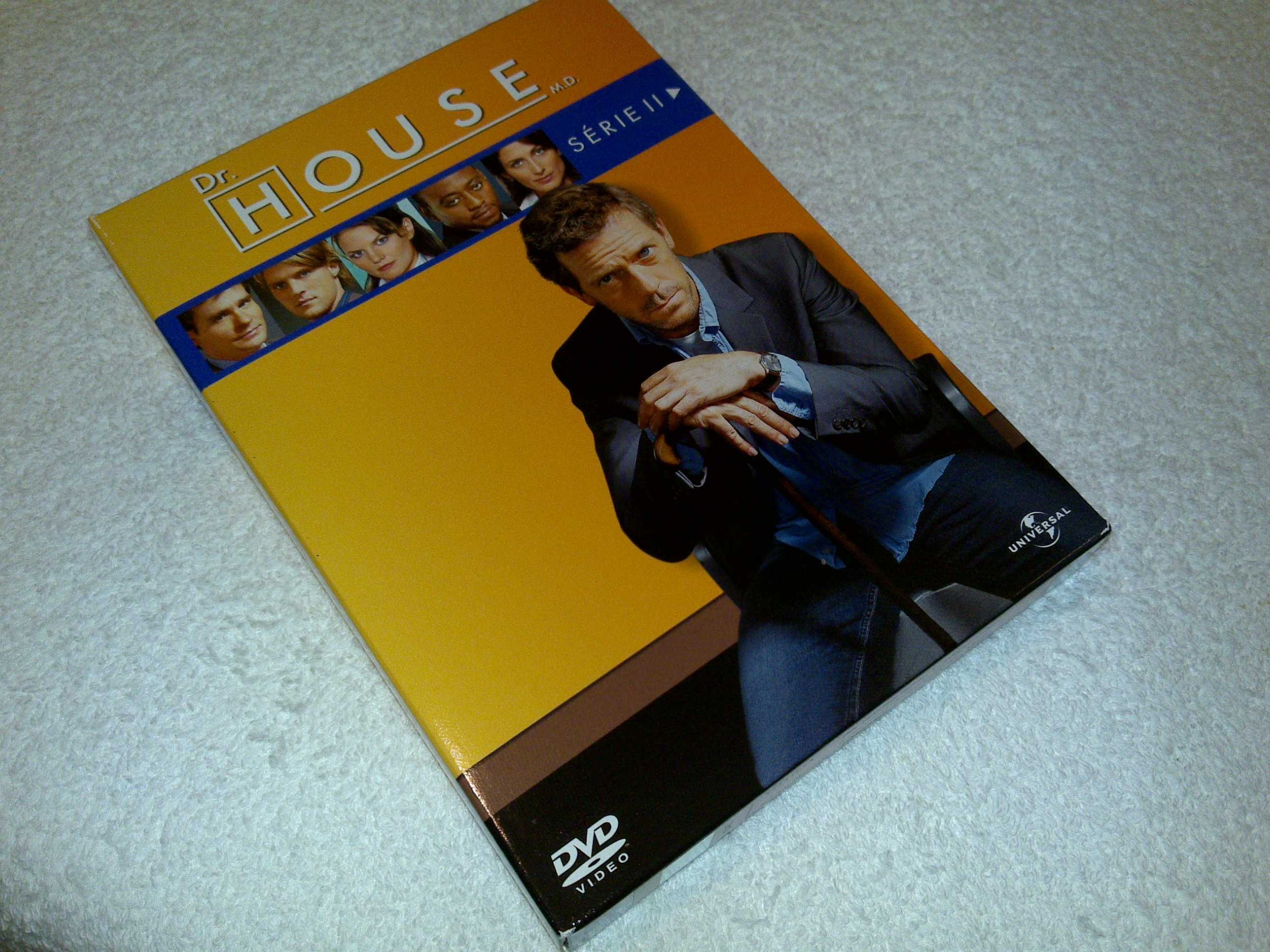 dr. house (2ª série completa 24 episódios em 6 dvds)
