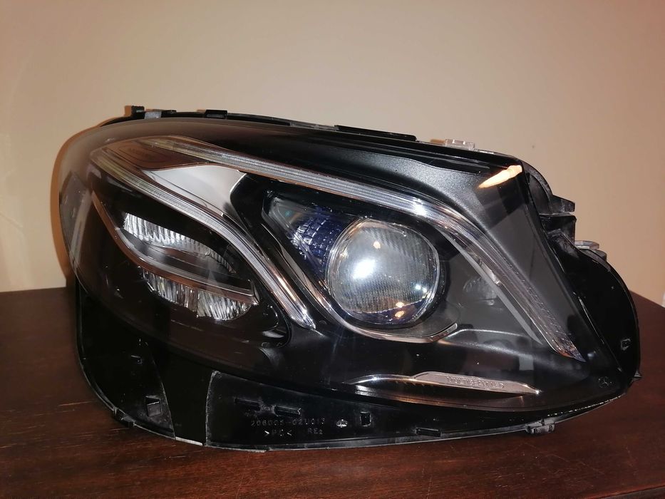 Farol Mercedes classe E w213 ótica óptica Led multibeam