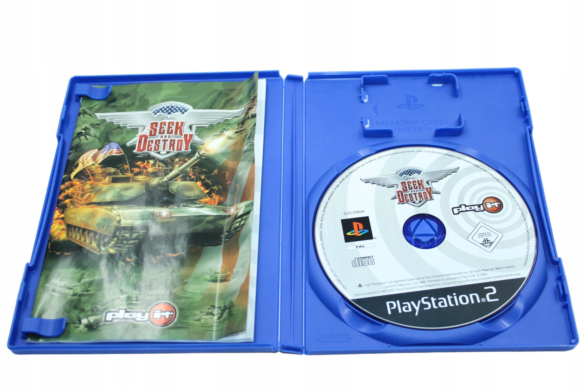 Seek And Destroy PS2 PlayStation 2