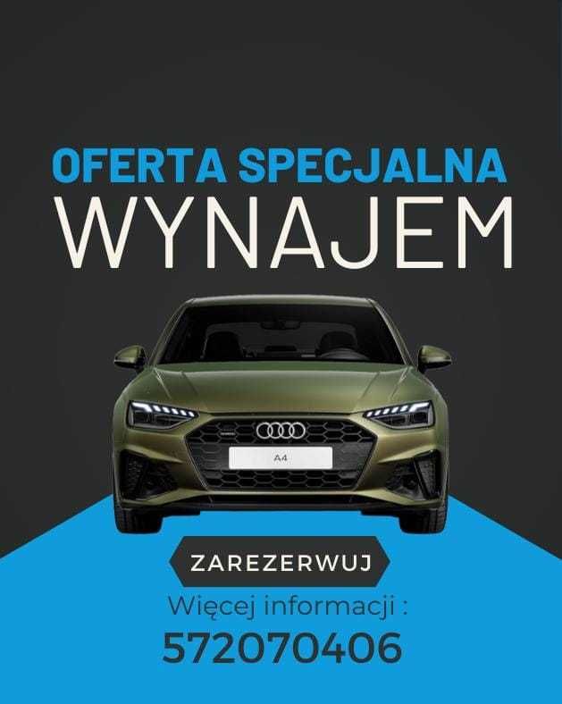 Audi A4 B9 2023 quattro - WYNAJEM - krótko/długoterminowy
