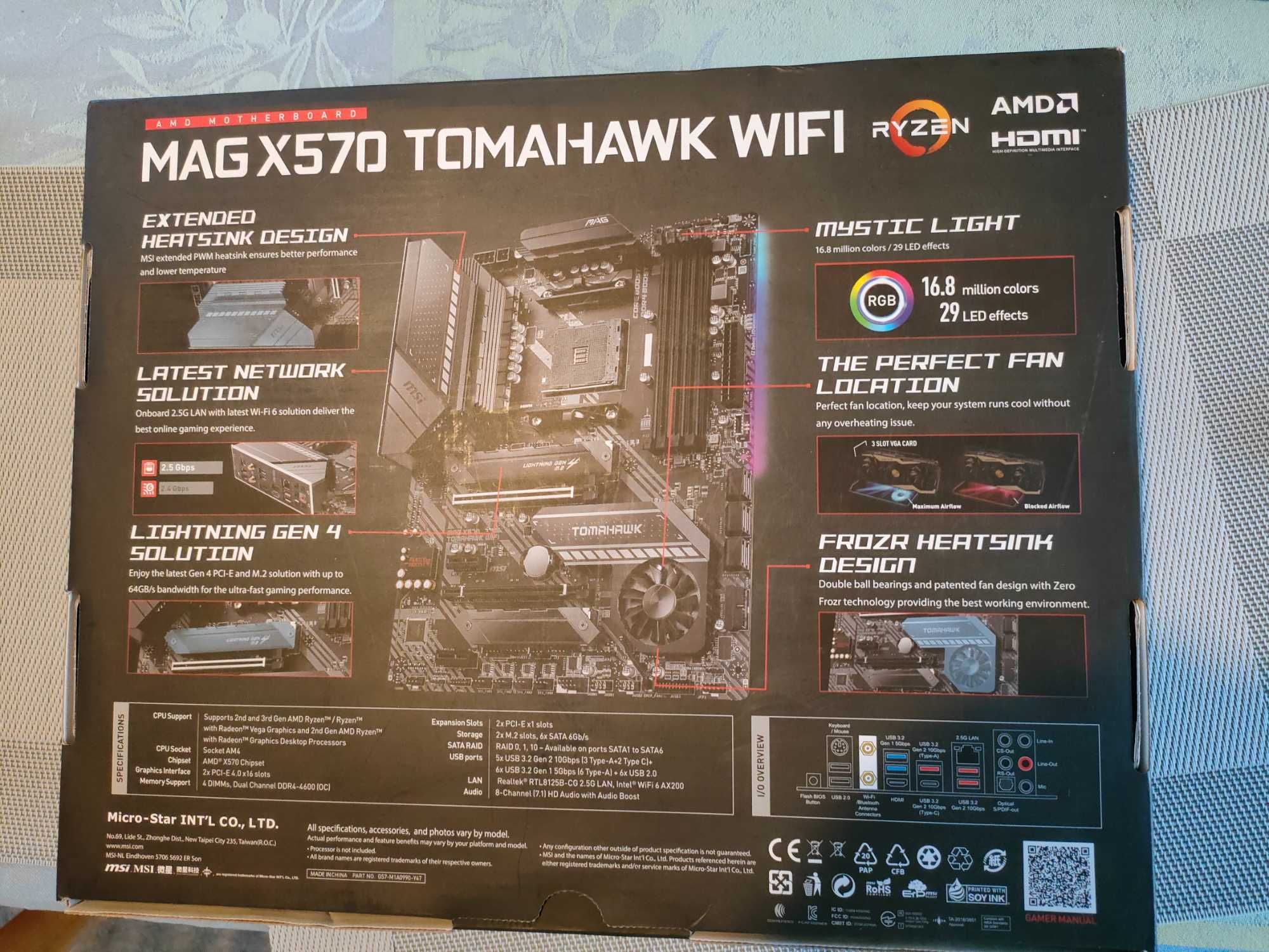 Płyta główna MSI MAG X570 Tomahawk WiFi