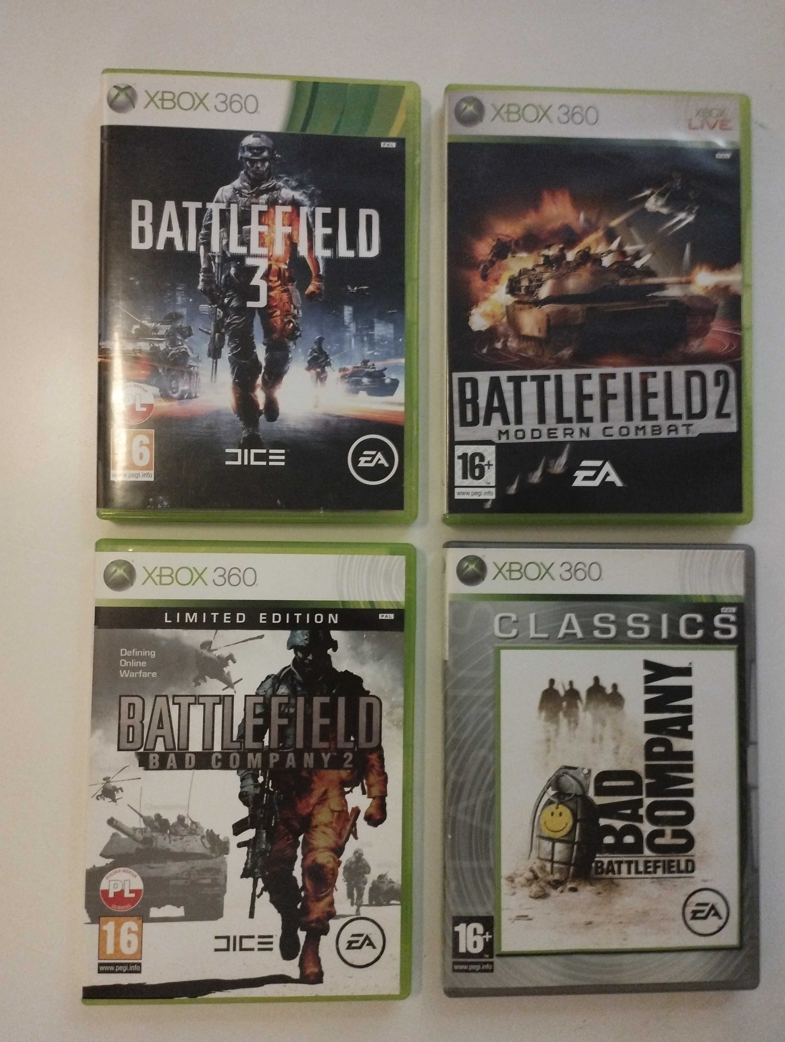 [XBOX360] Battlefield kolekcja czterech gier