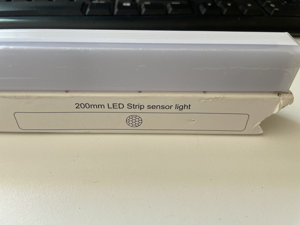 Led strip sensor light