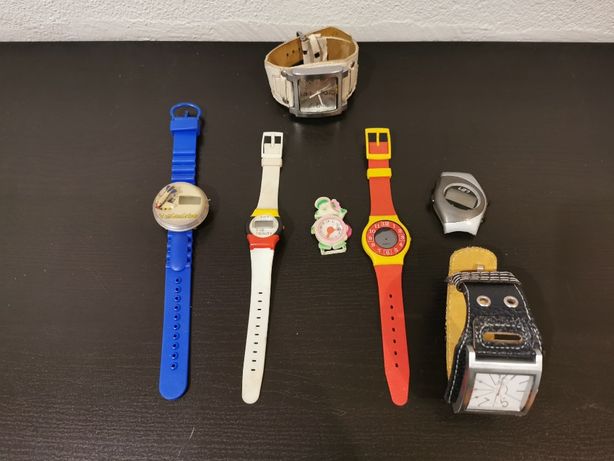 Pack conjunto de relógios baratos para reparação ou peças