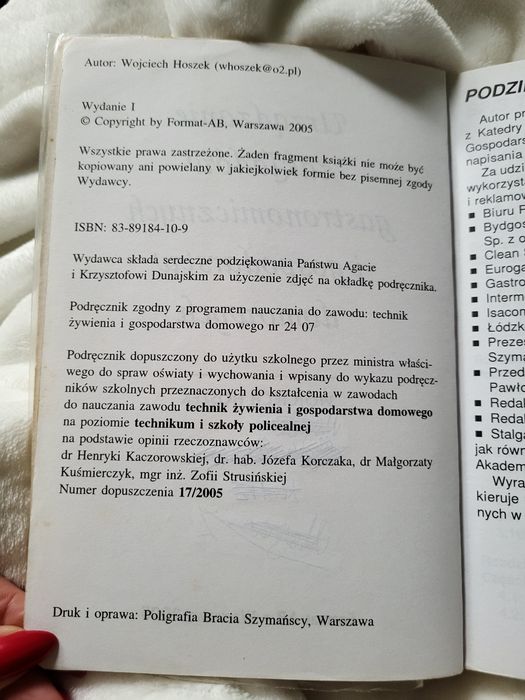 Urządzanie zakładów gastronomiczny i gospodarstw domowych