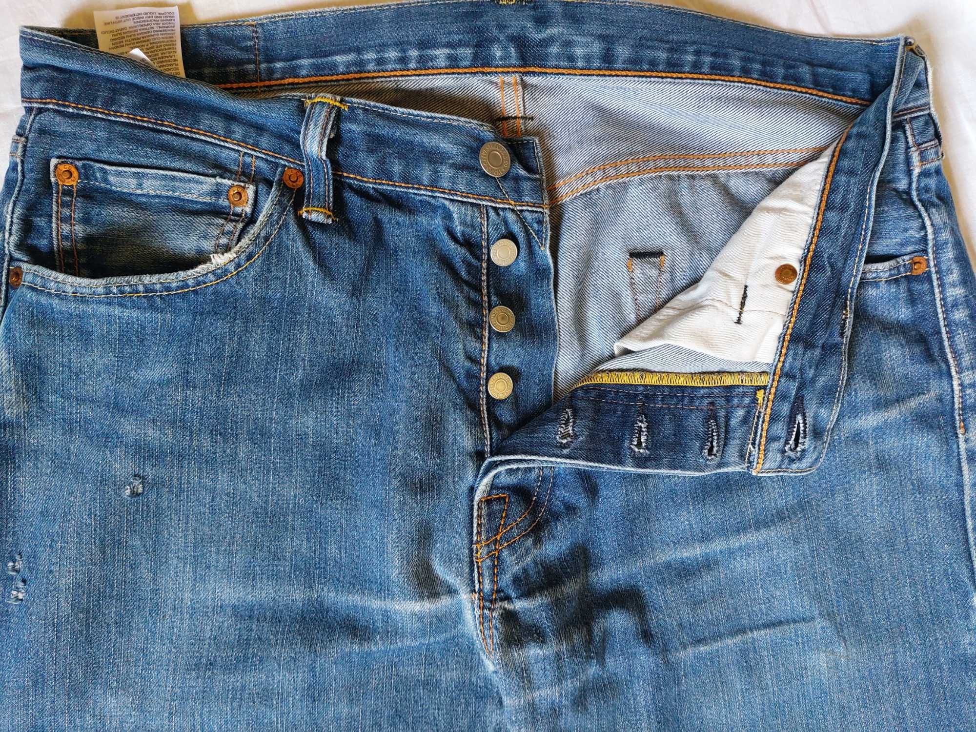 Джинси Levis 501 розмір W34 L32 джинсы