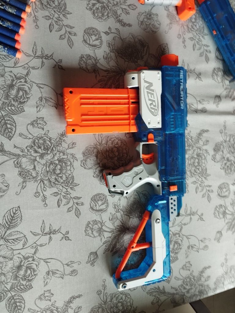 Nerf Retaliator N-Strike elite z magazynkiem możliwość modyfikacji