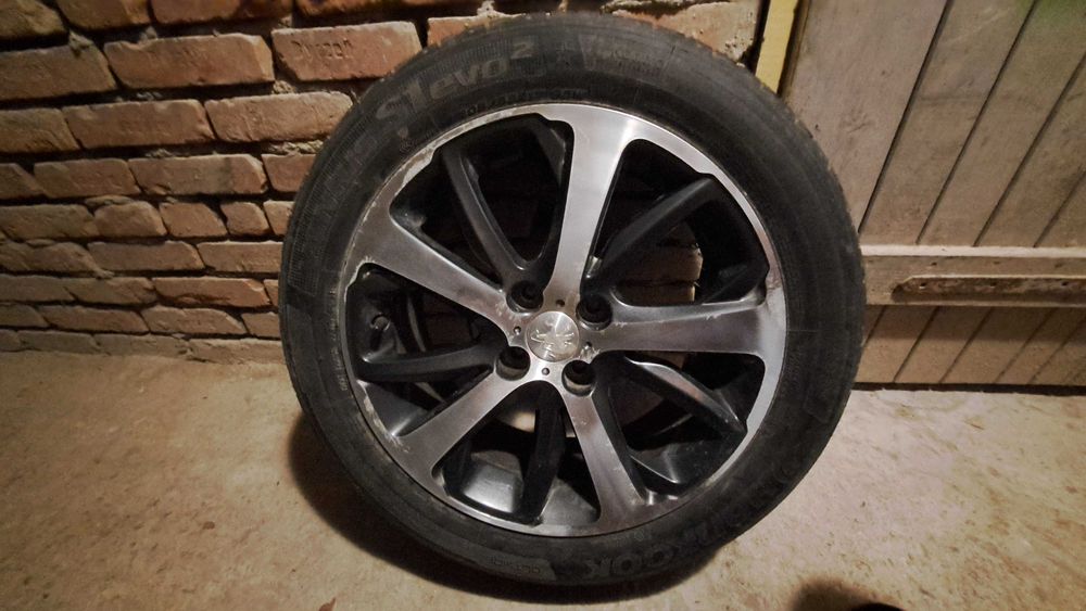 Felgi aluminiowe 17 cali Peugeot z oponami