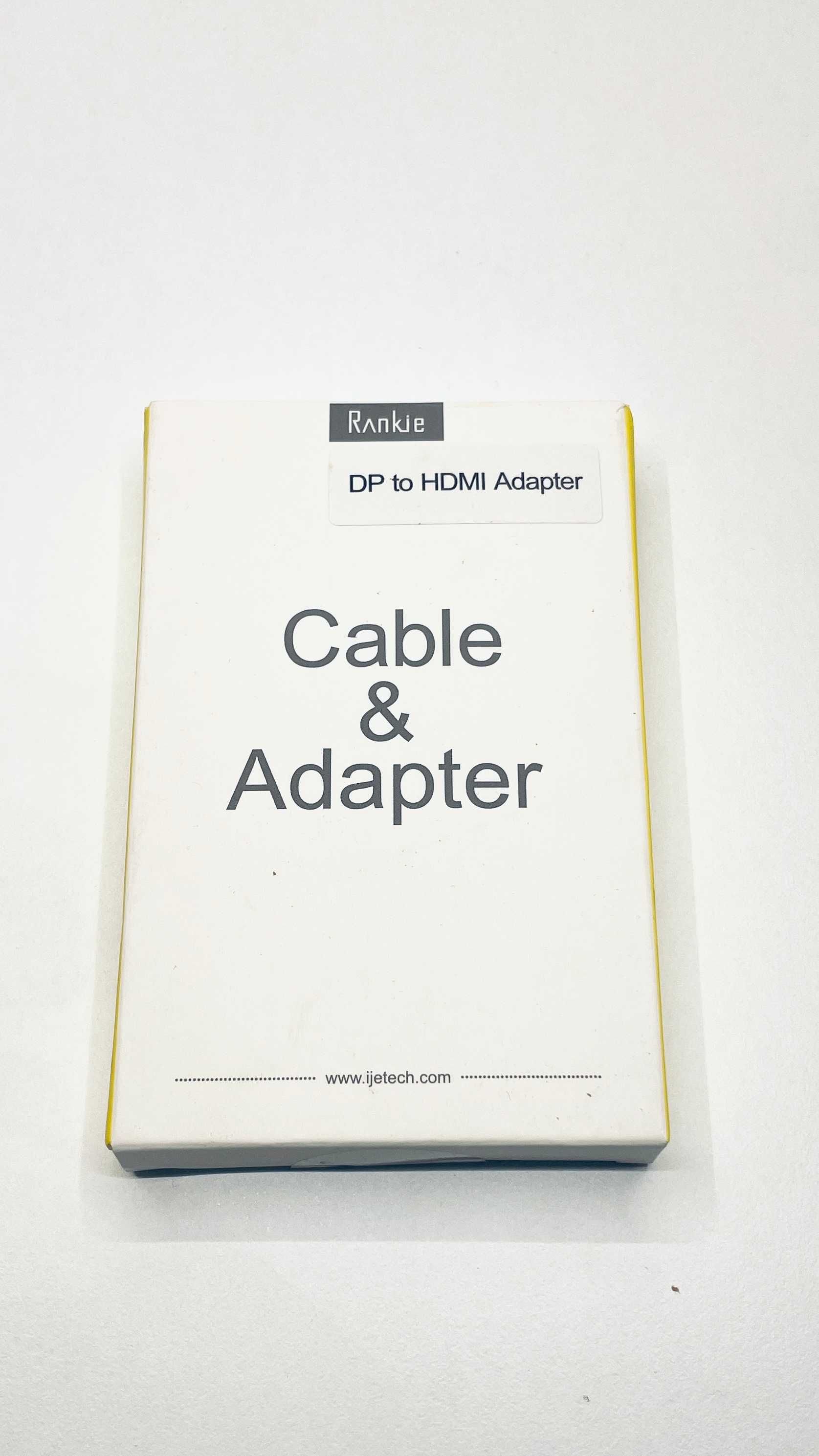 Adapter Przejściówka Kabel Rankie Display DP Port DisplayPort do HDMI