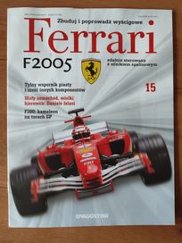 Ferrari F2005 15 model RC deagostini