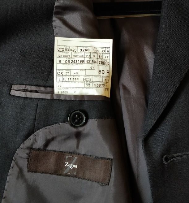 Чоловічий костюм Ermenegildo Zegna оригінал 48-50