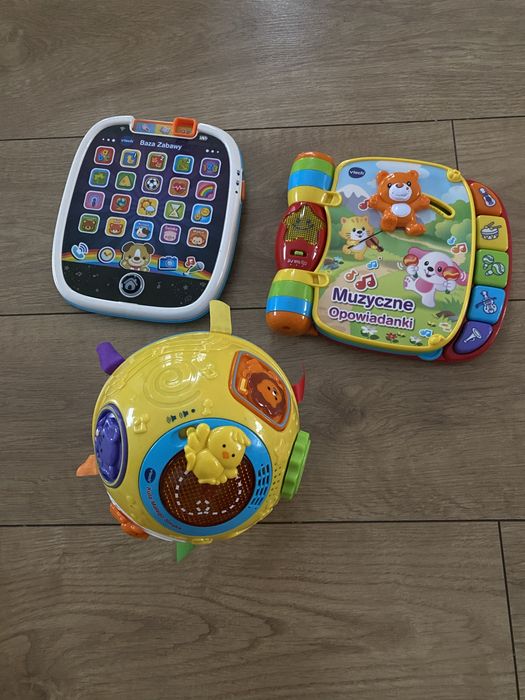 Zabawki vtech kula książeczka tablet stan bardzo dobry