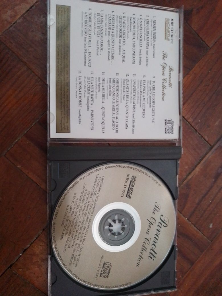 CD.Pavarotti Disc1-3E-Quer moldar?Plasticina tiras 4* 53 cm-5E Desde2E