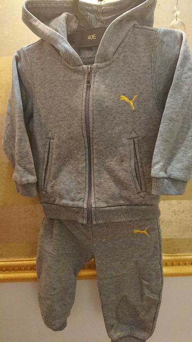 Детский  утепленный  спортивный костюм puma