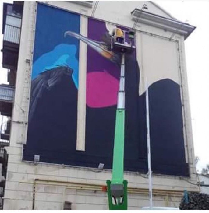 Аренда автовышки 26 метров Одесса высотные работы