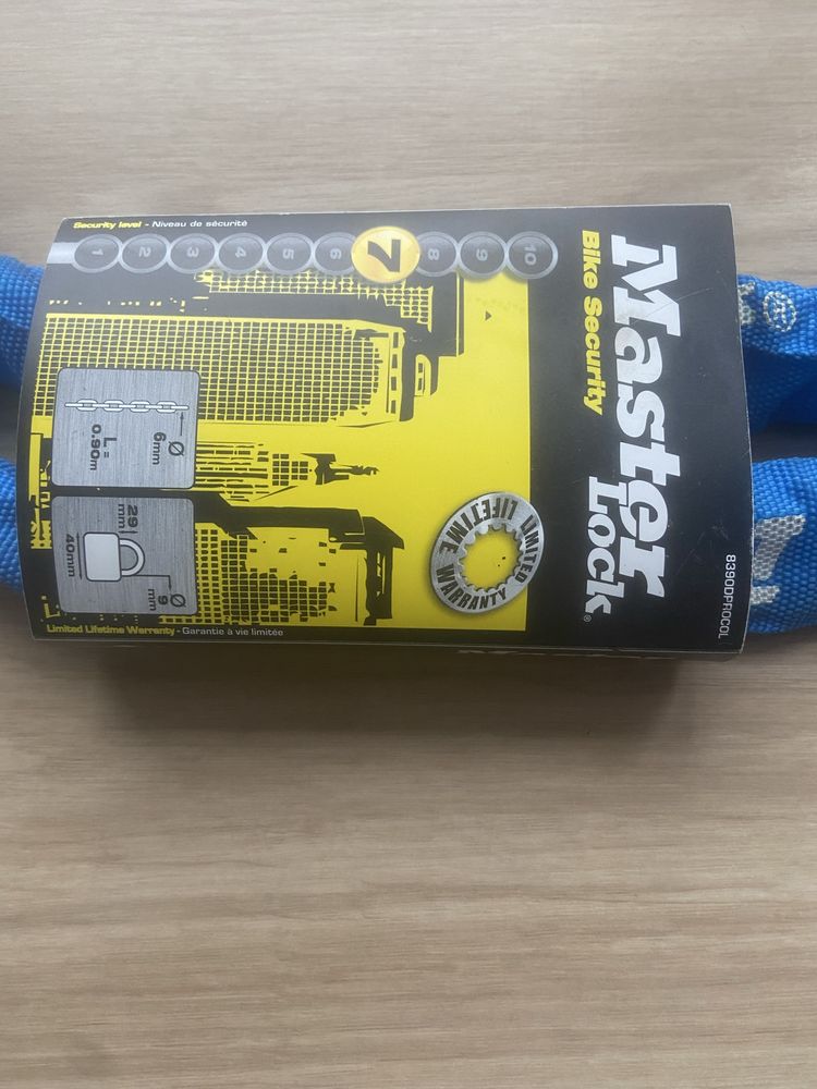 Nowy Łańcuch Master Lock Bike Security