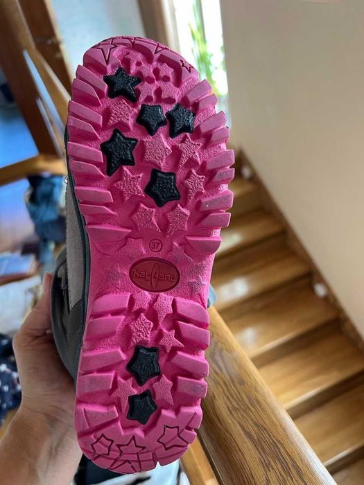 ботинки лыжные для девочки