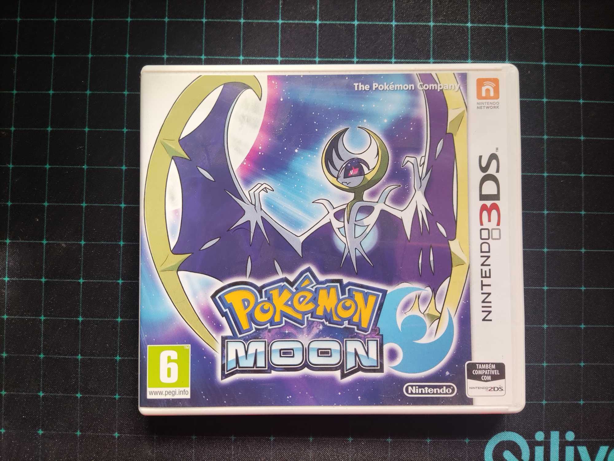 Pokémon Moon + caixa da Metal - NINTENDO 3DS