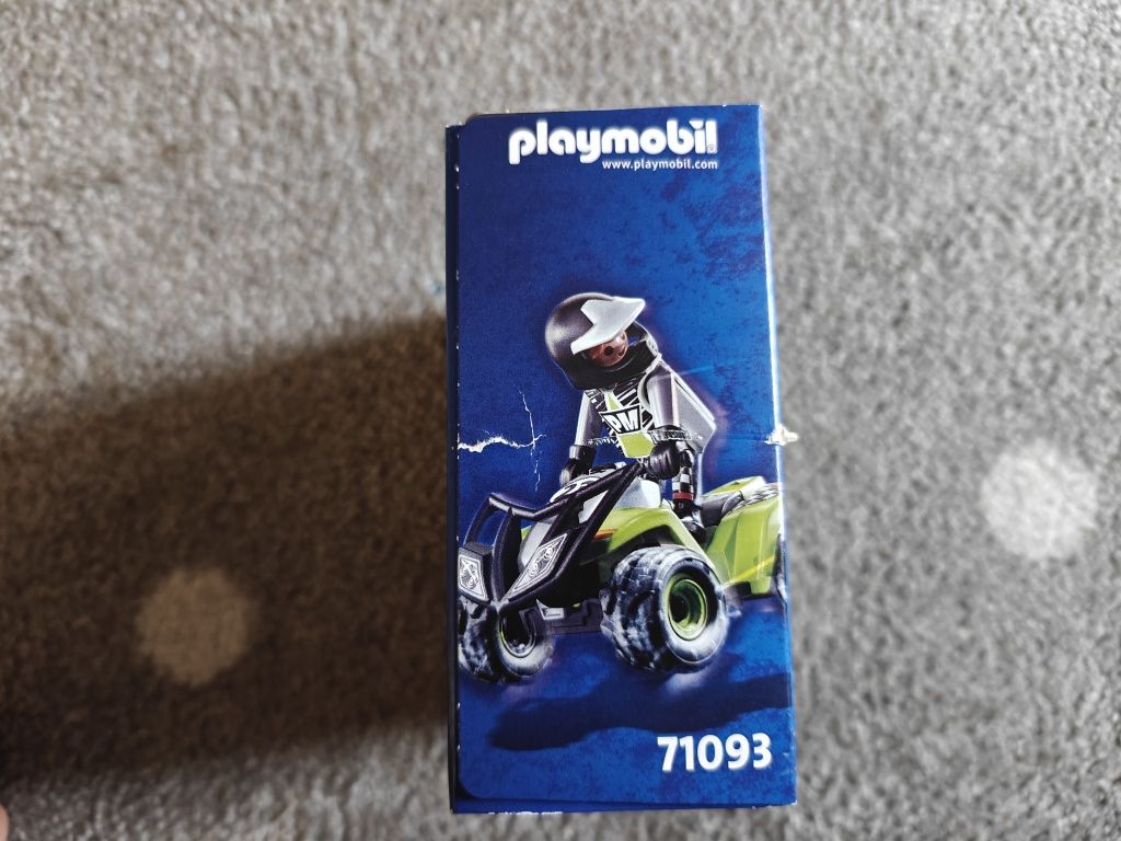 Playmobil 71092 Policyjny Quad z napędem Pull-back