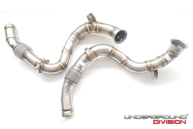 DOWNPIPE MERCEDES W205 C63 AMG 4.0I V8 BI-TURBO RM MOTORS