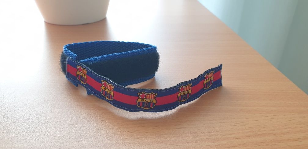 Pulseira velcro F.C. Barcelona