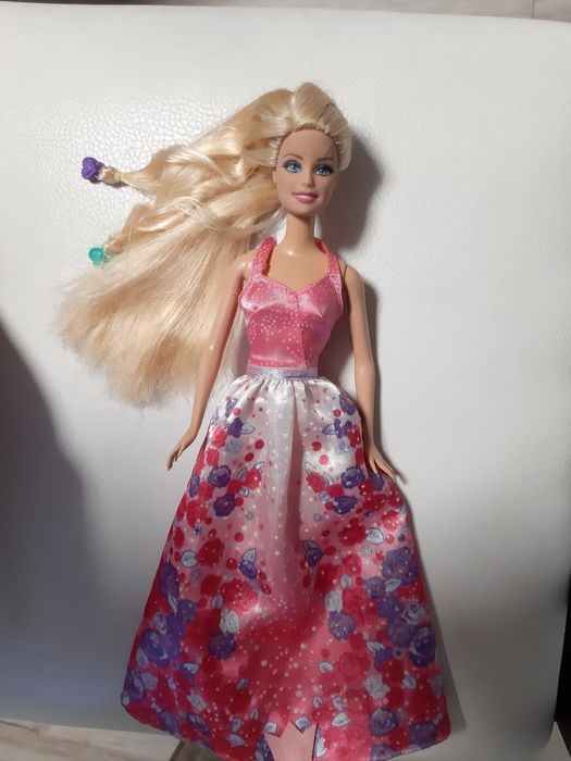 Lalka barbie roszpunka mattel księżniczka