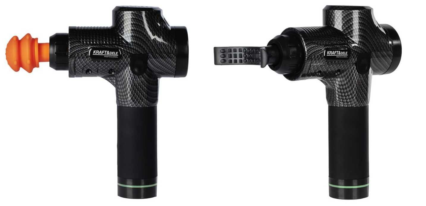 KRAFT&DELE Pistolet Do Masażu Masażer Do Pleców Ciała 125W KD3081