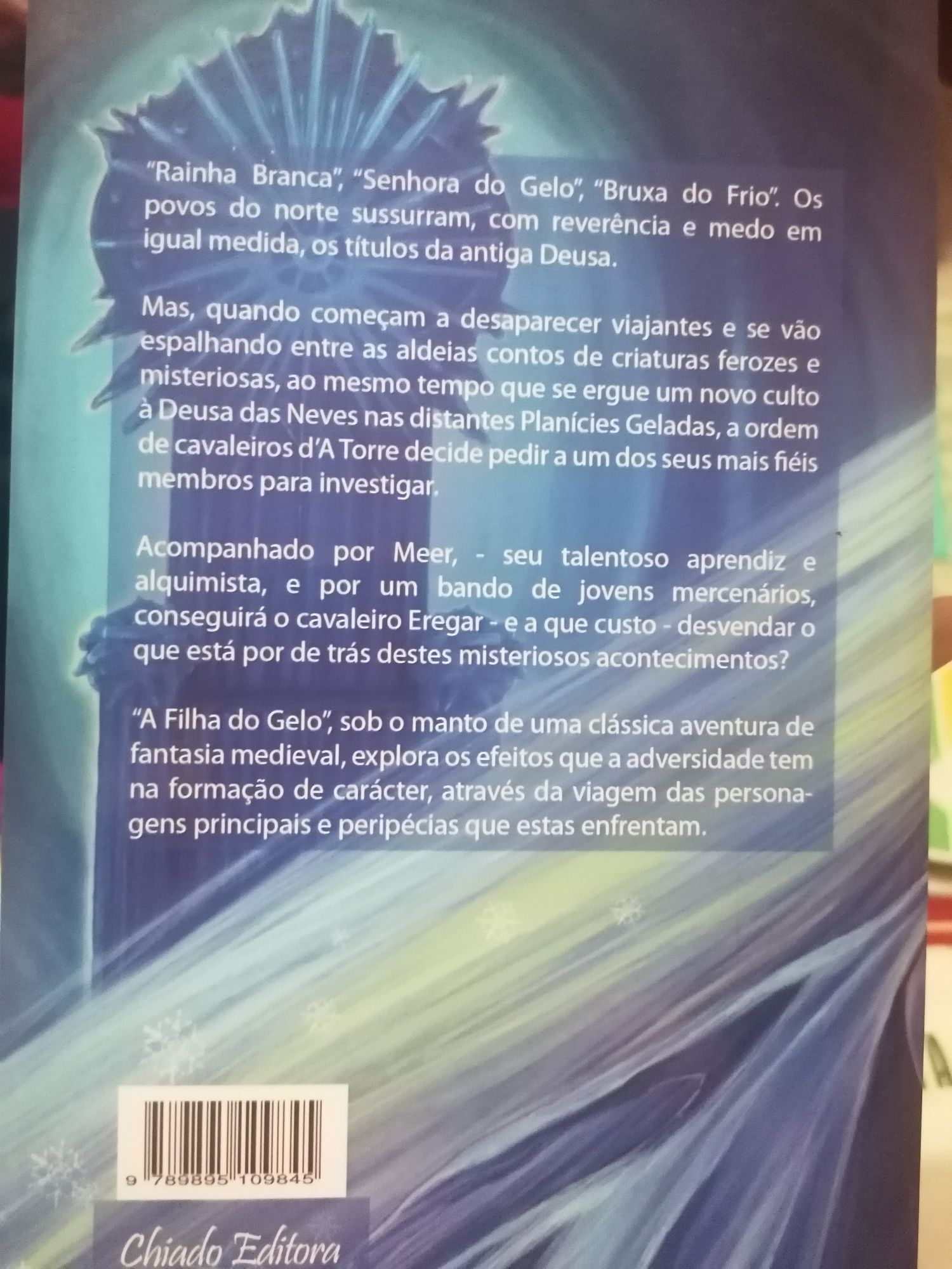 Livro A Filha do Gelo - Luís Falcão De Magalhães