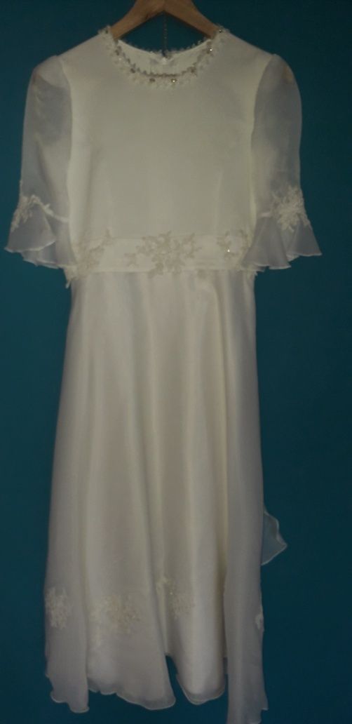 Alba, sukienka komunijna długa dla dziewczynki rozmiar 152