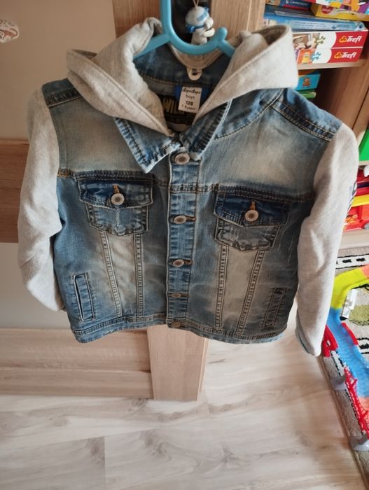 Kurtka jeansowa 128