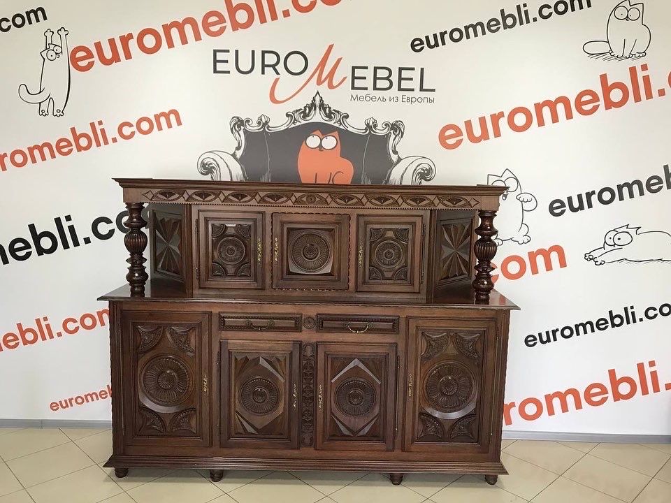 Буфет креденс Баскви комод деревянный буфет мебель из Европы