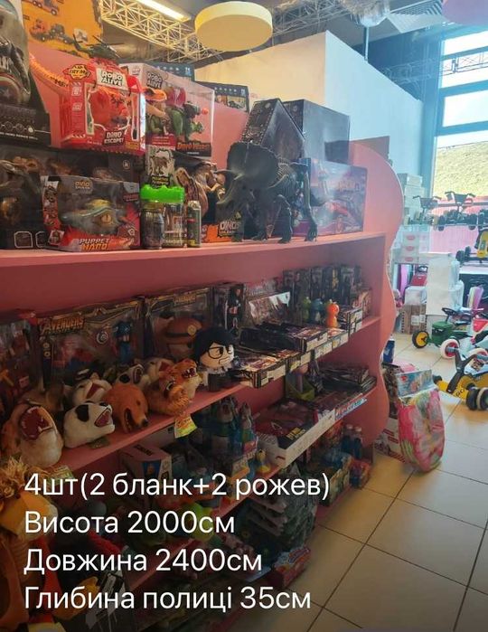 торгові стелажі та шафи для магазину / бібліотеки / офісу