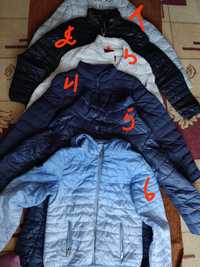Куртки демісезонні ( пух, силікон, халафайбер) розміри S, L