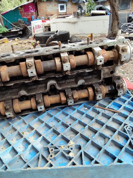 Головка блока цилиндров chevrolet evanda з распредвалами