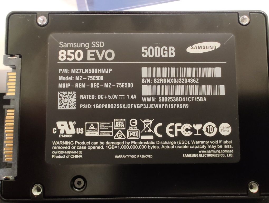 Dysk SSD Samsung 850 Evo 500GB