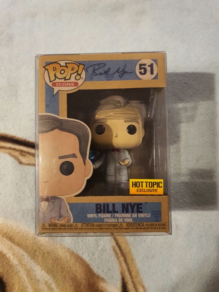 Figurka Funko Pop Billy Nye With Globe Hot Topic Exclusive